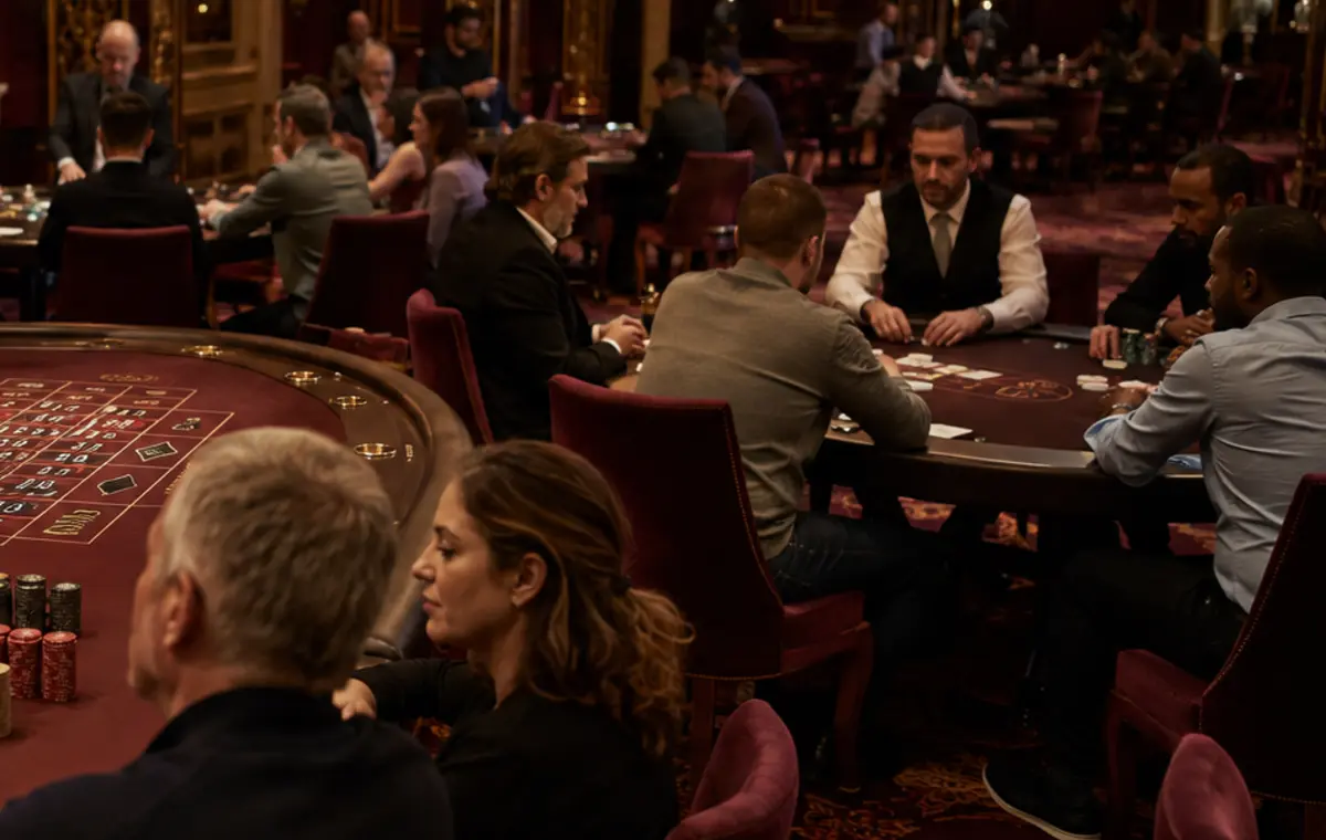 Thematisches Bild zum unabhängigen Besucherleitfaden für einen physischen Spielhallenstandort